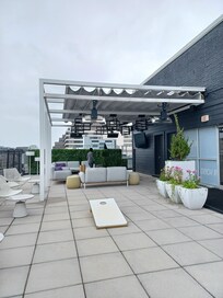 Rooftop deck