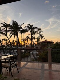 Views from the Italian restaurant