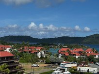 View from the balcony of the villa