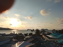 Blick von der Poolterrasse