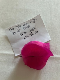 O carinho das camareiras