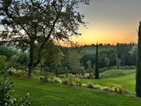 sunsets from the backyard