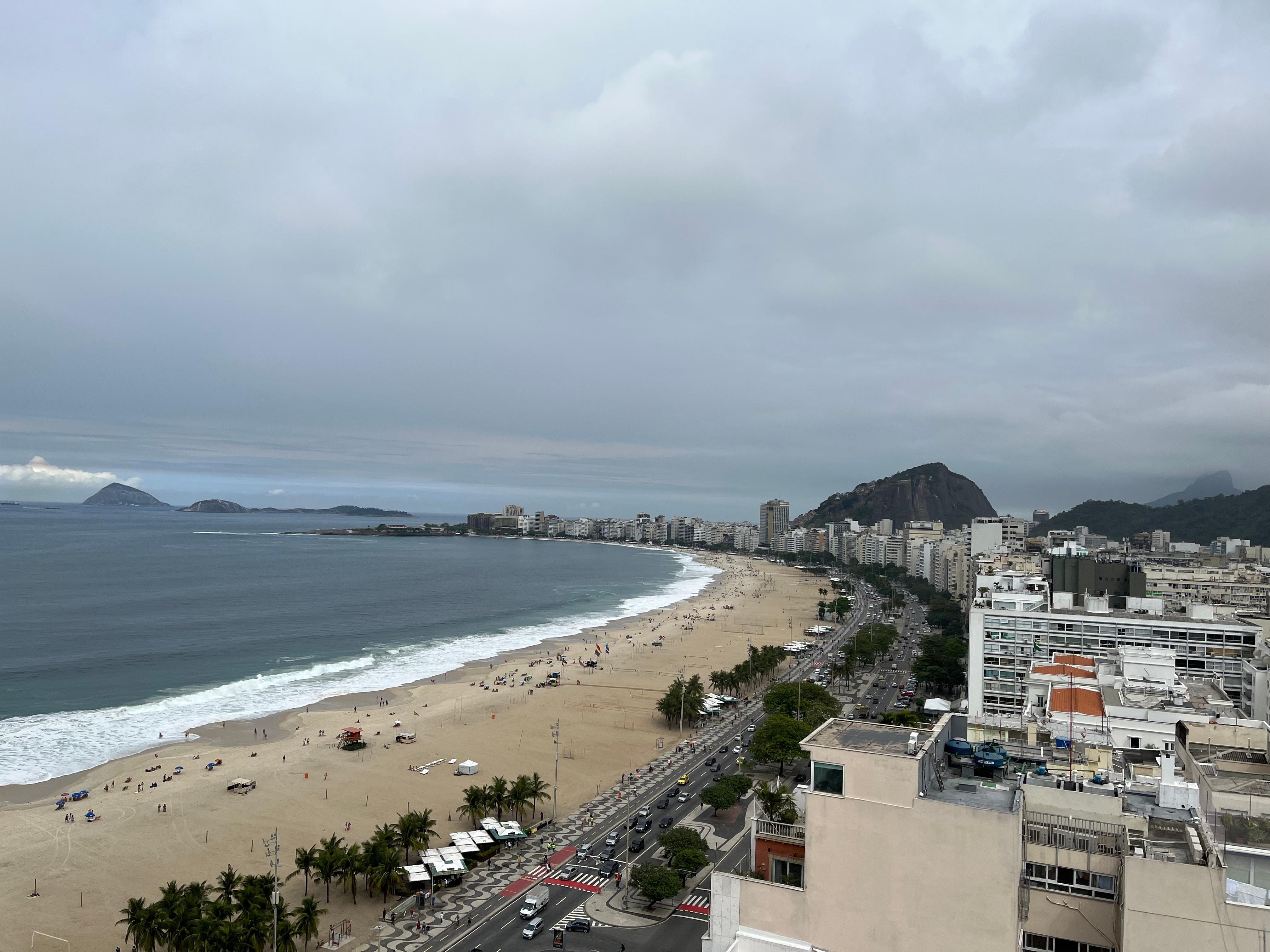 Vue sur copacabana
