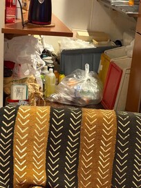 The kitchen it was extremely dirty