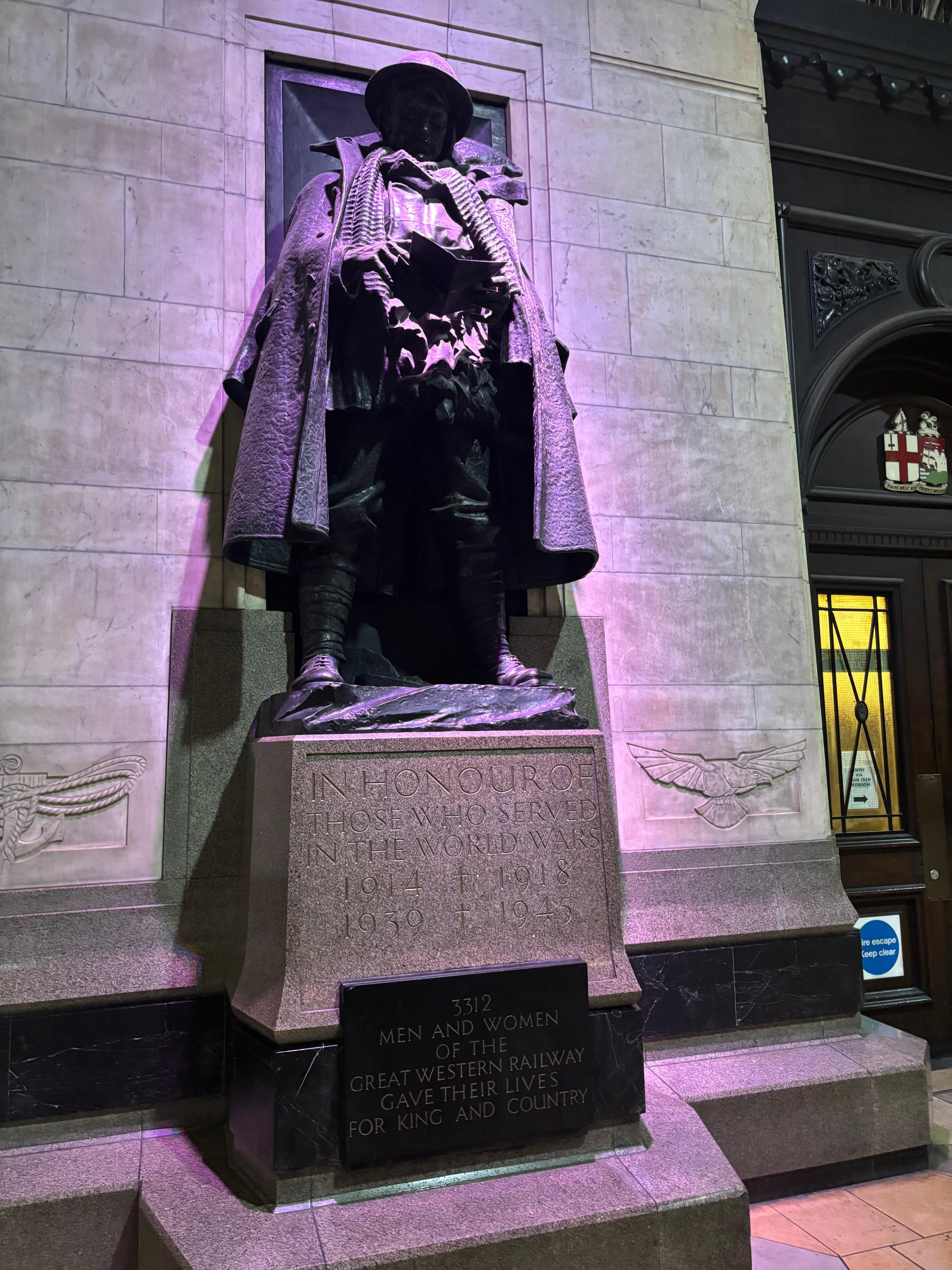 In Paddington Station