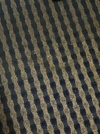 Stains on the carpet