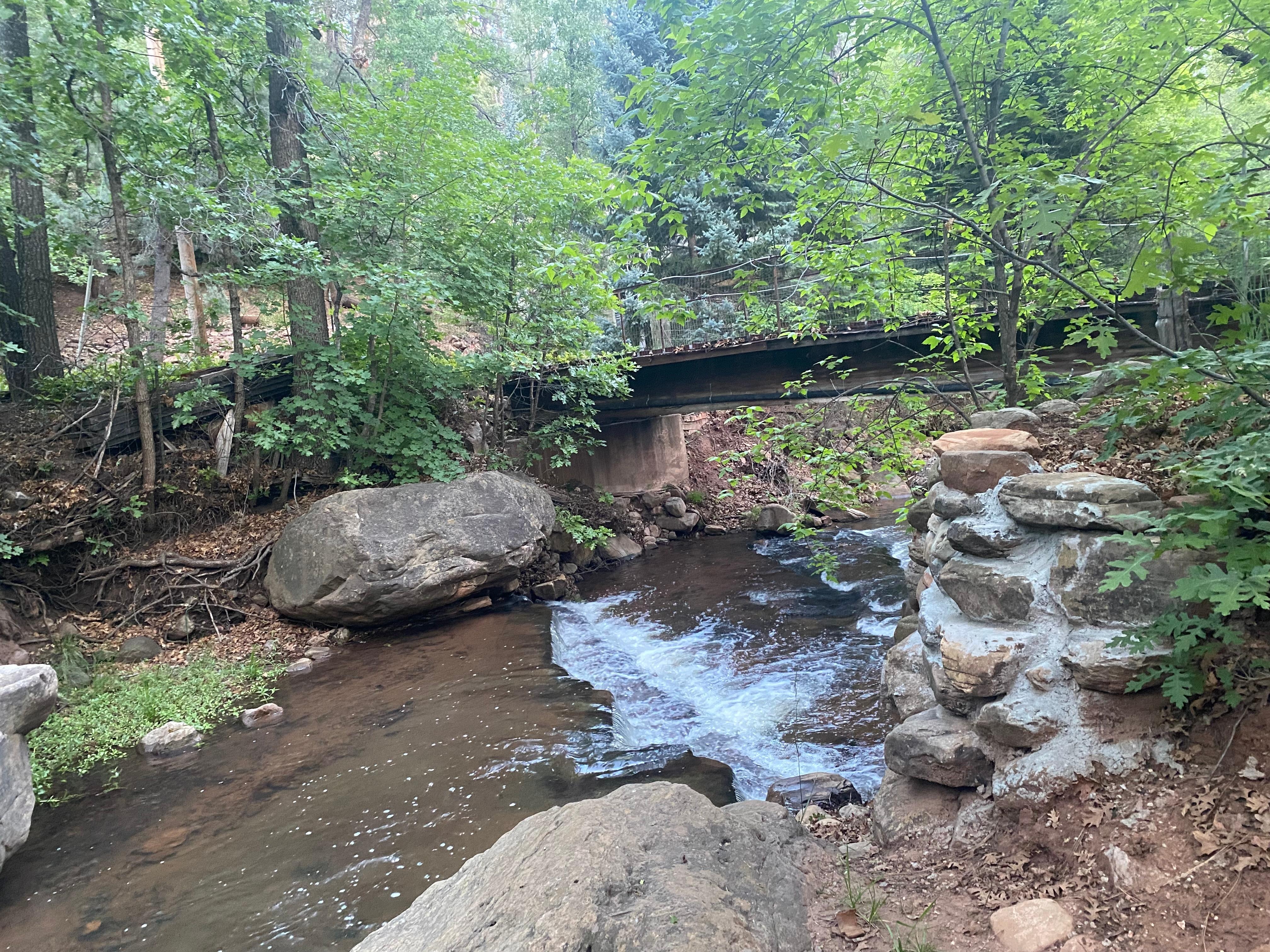 Peaceful, flowing river