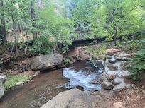 Peaceful, flowing river