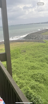 View from end of the hall