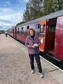 Steam train at Nethy Bridge
