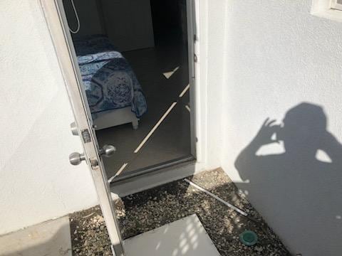 no outdoor space - not what is pictured!