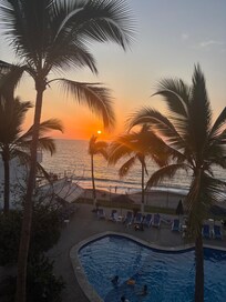 Lovely sunsets from balcony floor 2