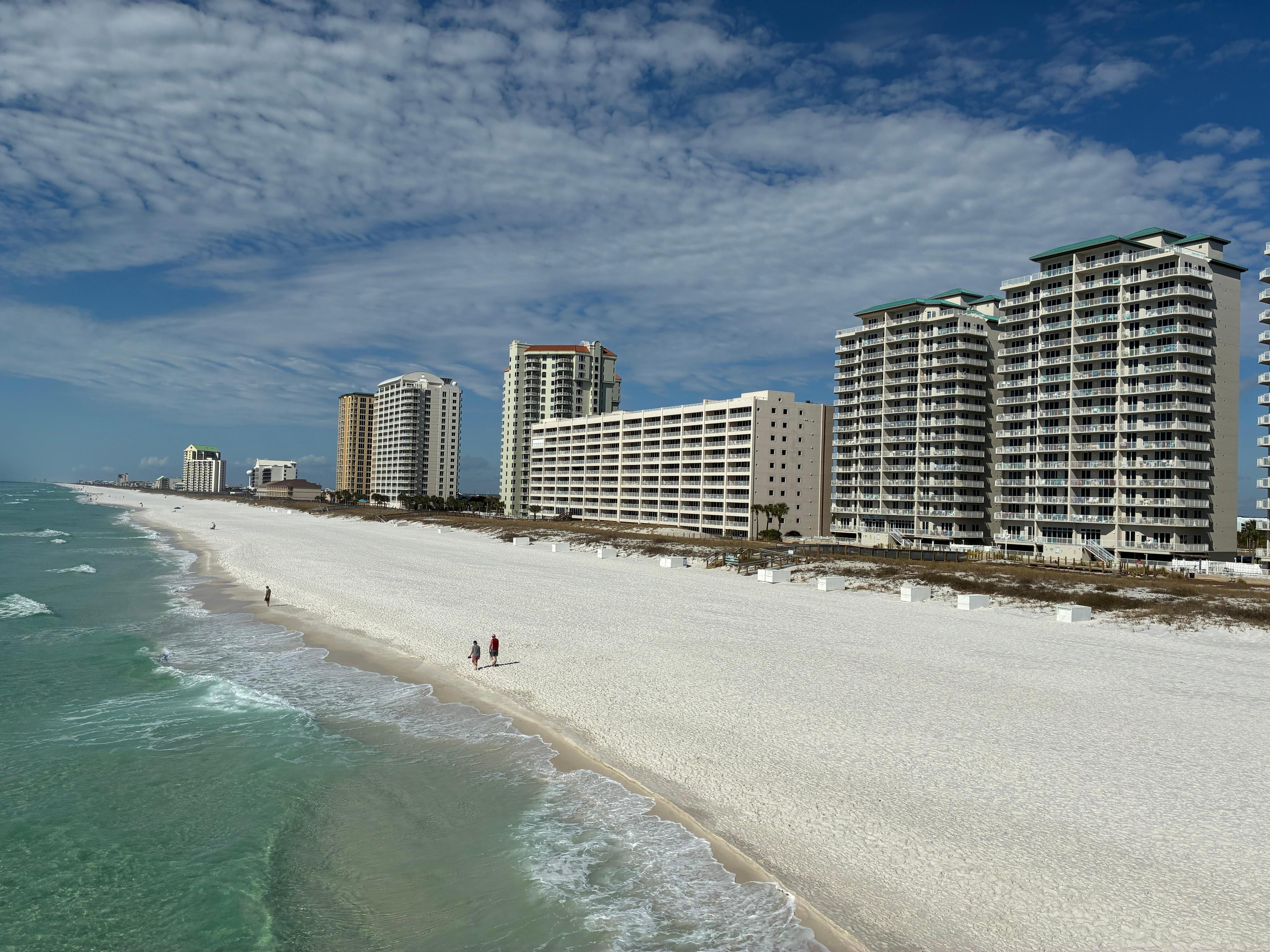 Awesome beach. Pure white soft sand. 