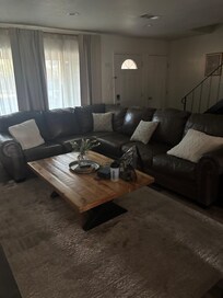 Large living room space