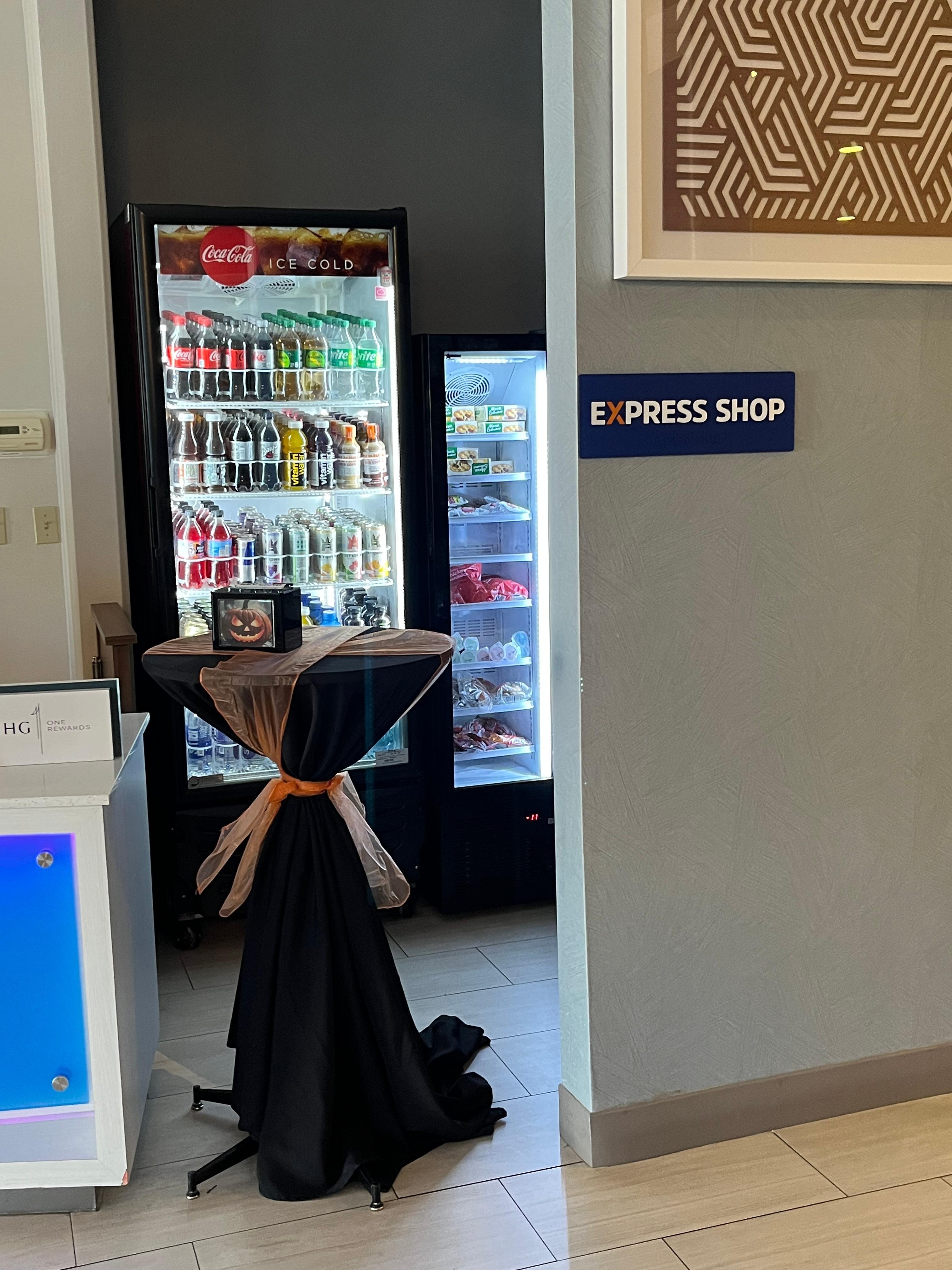 This is the not for sale section of the market