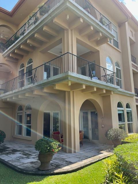 View of the ground floor condo