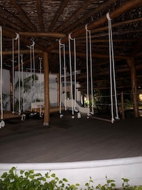 Swings one of many
