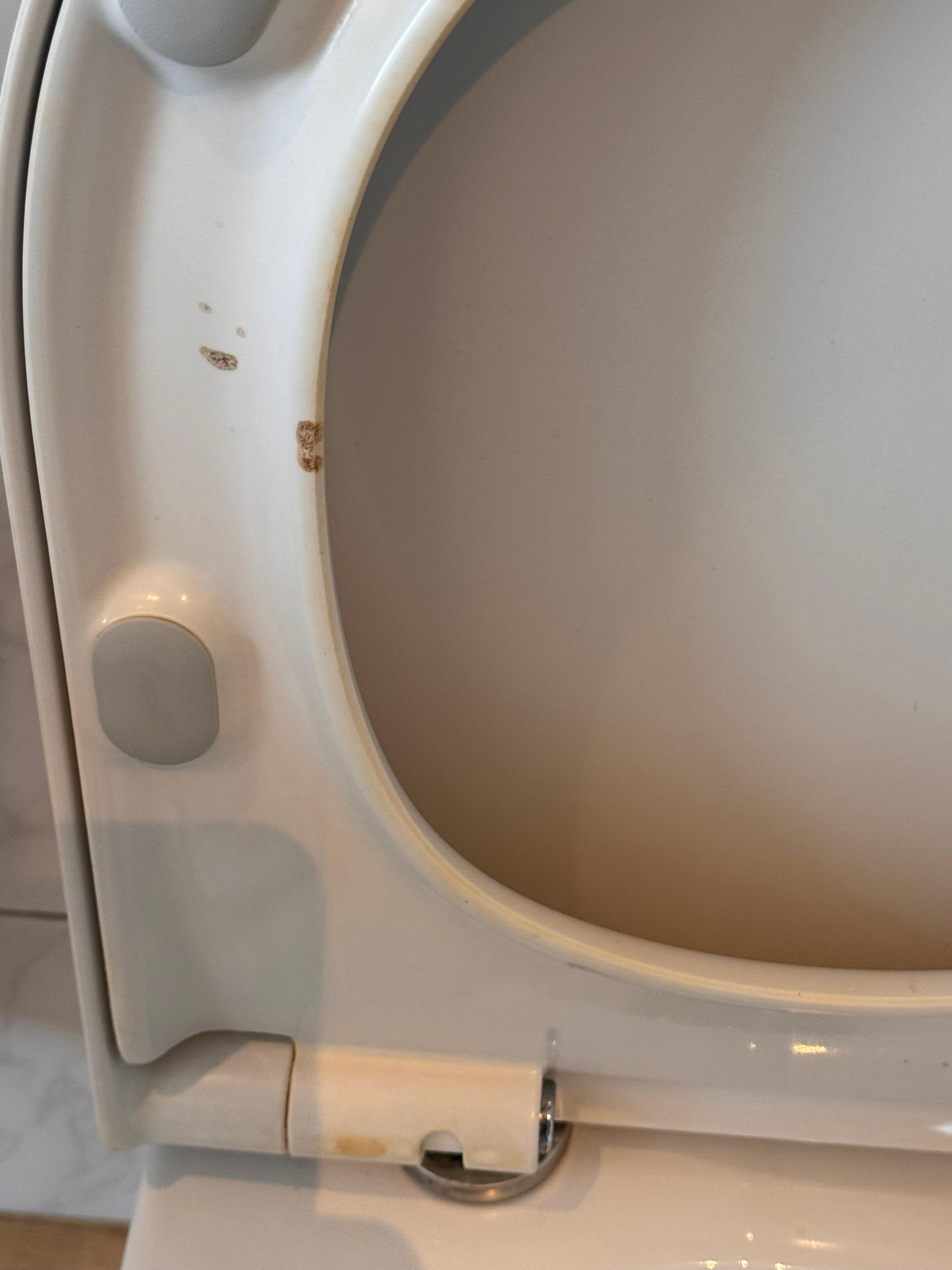 Toilet on check in