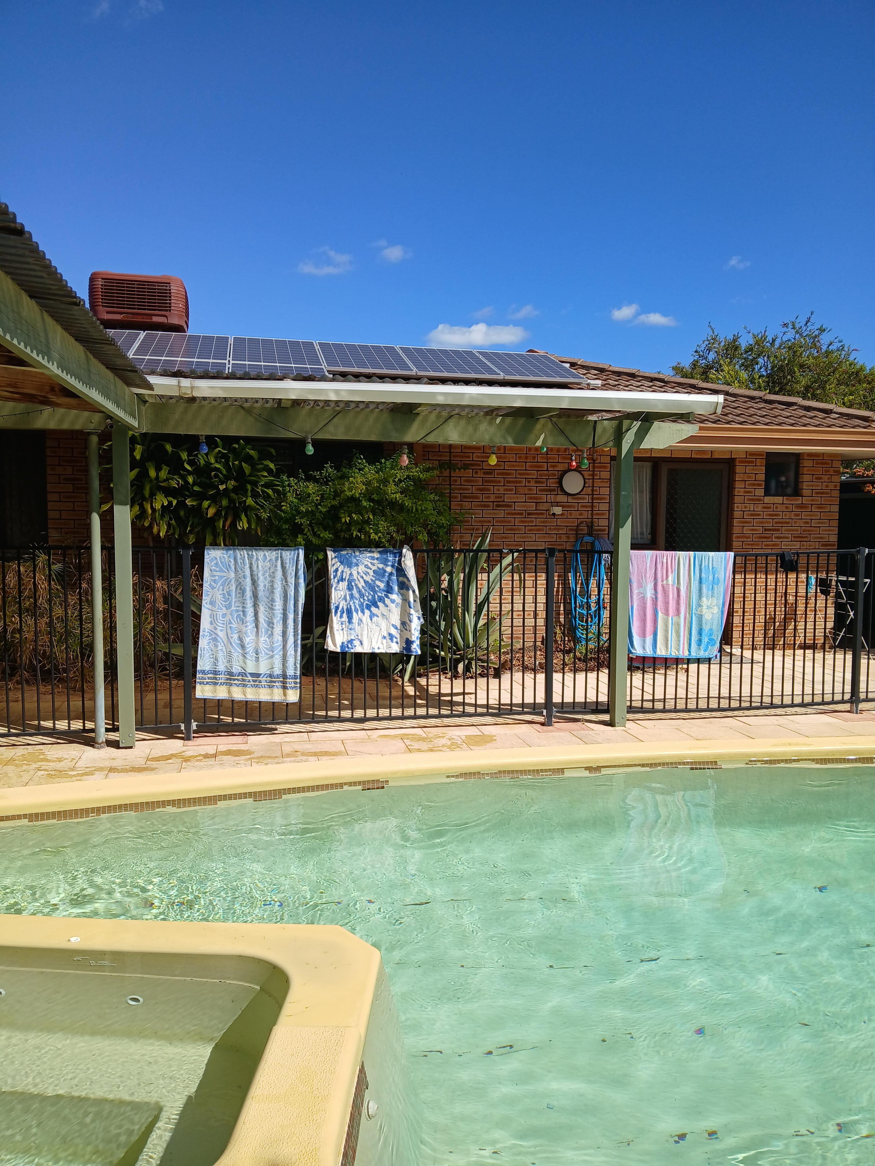 Pool and a game of pool was fun