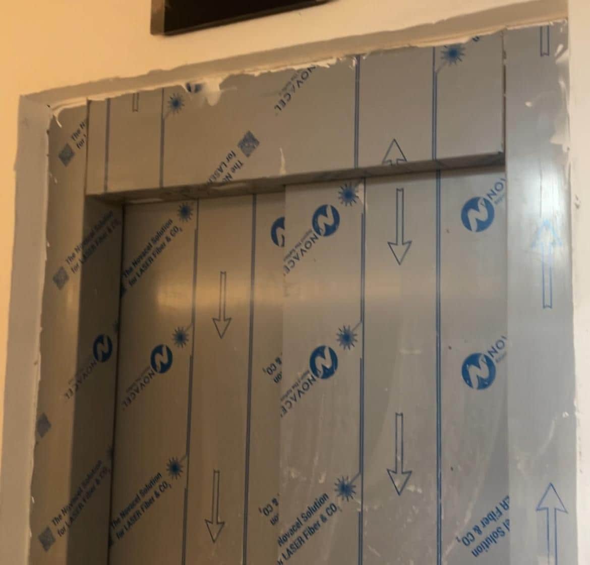 Poor elevators and under construction 