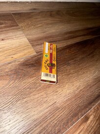 Found box of cigarettes underneath the bed.