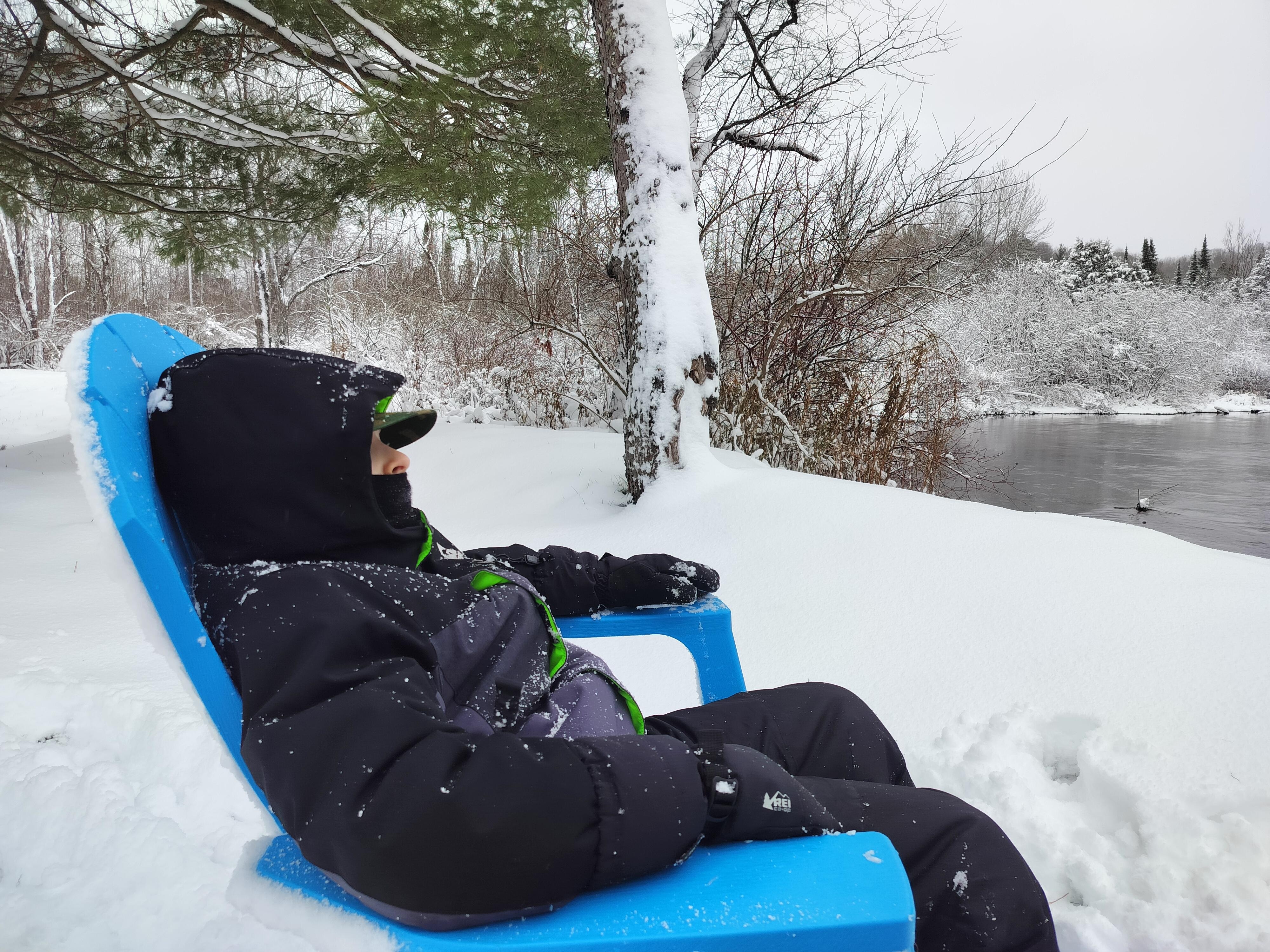 Chilling with the ducks.