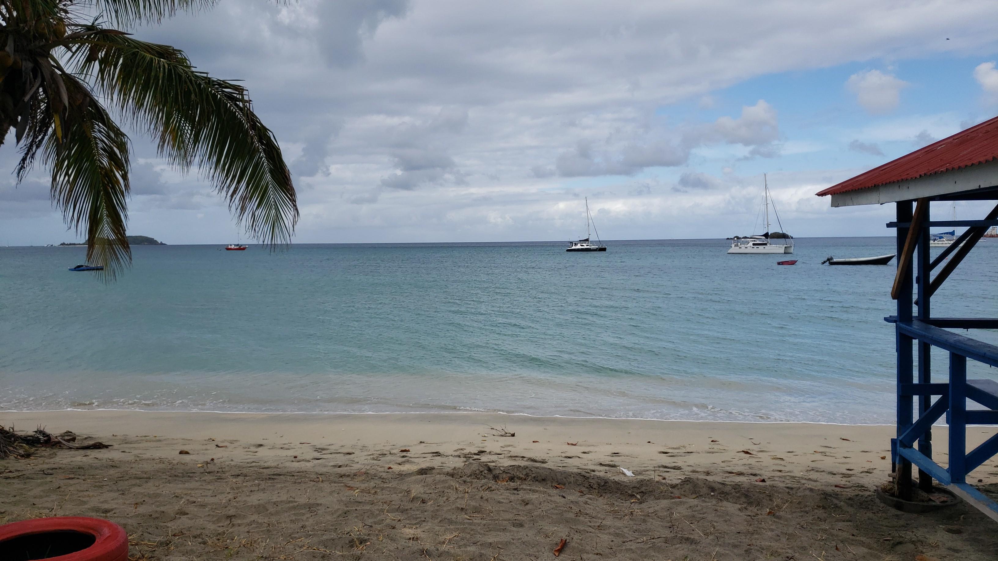 Beach directly infront of guesthouse