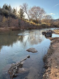 Small River behind the hotel.