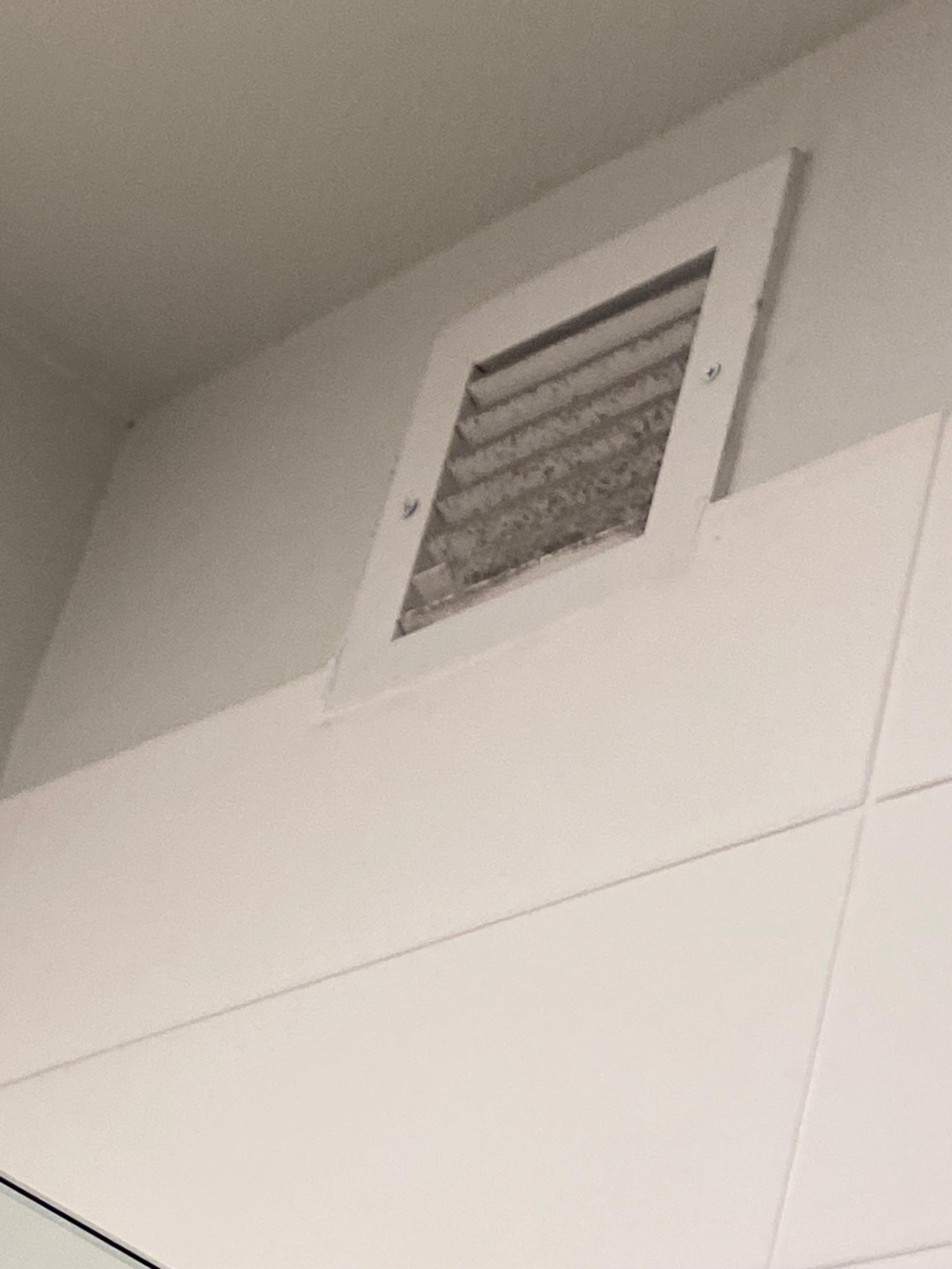 Vent in shower