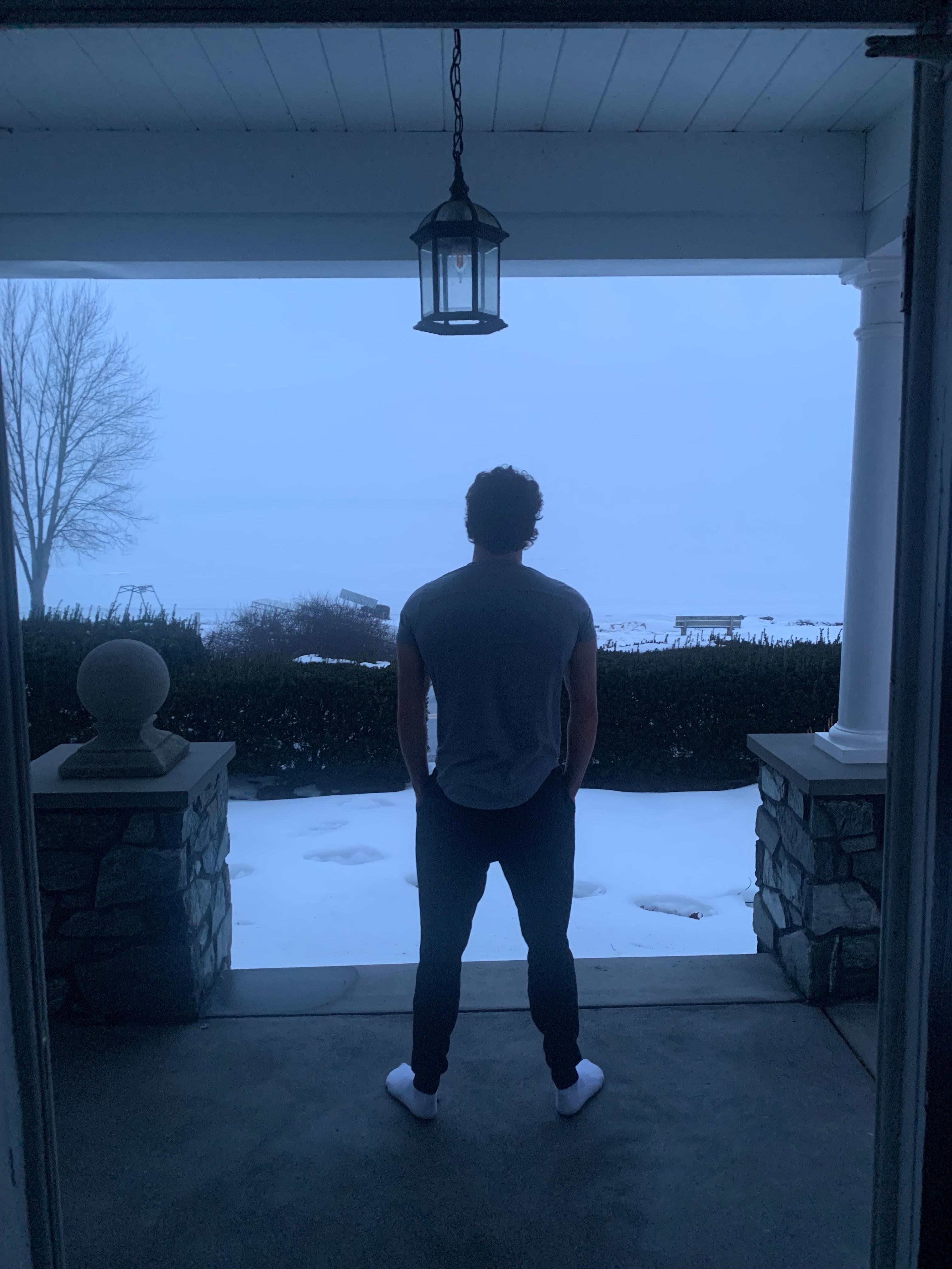 Fog settling in on the Susquehanna. Gorgeous 