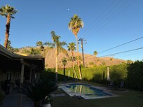 Early morning with the moon.