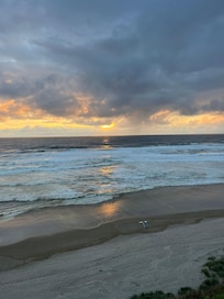 Sunset view from the condo/deck
