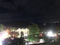 Off balcony at night