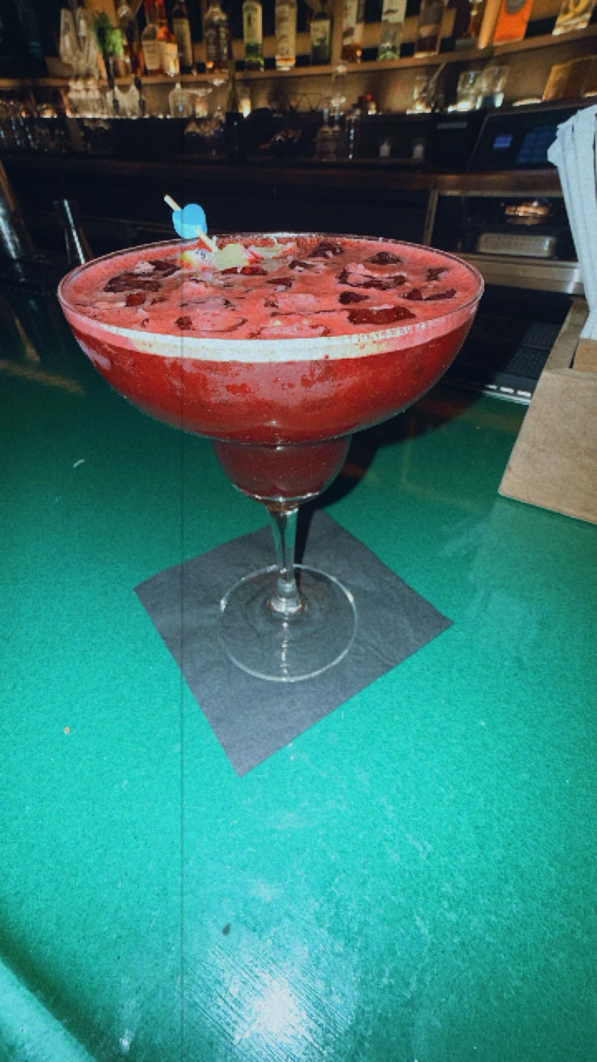 A cocktail from the bar sorry forgot to get photos in the room next time