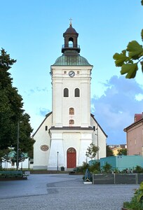 Varberg - A church in the center of town