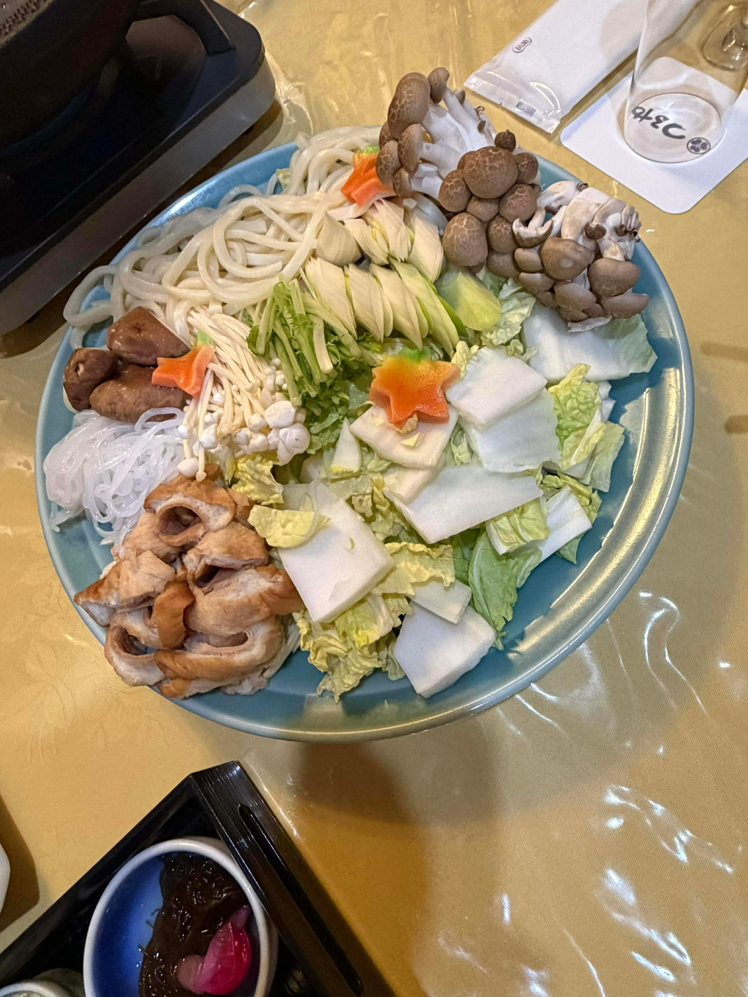 Så även grönsaker som kokades i buljong. 