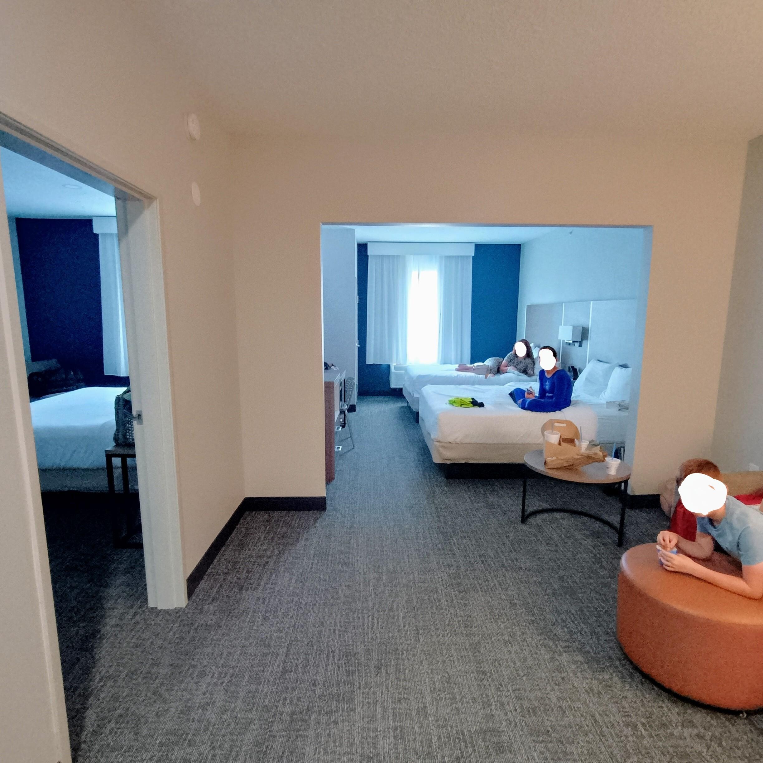Nice suite layout 