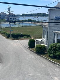 View of beach from front porch