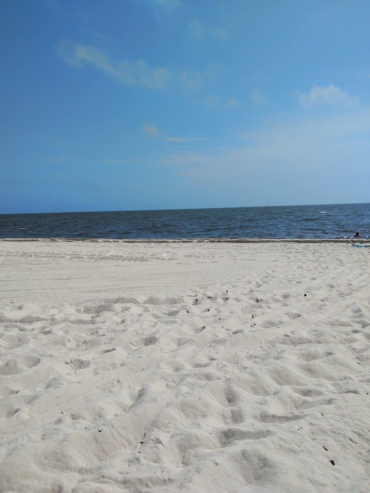 Beach across the street