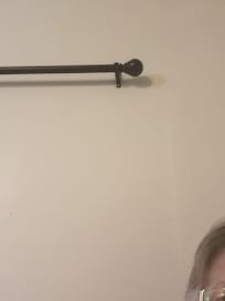 Weird pole over the bed