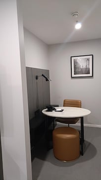 Office nook (well away from bedroom)