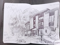 Sketch of the Chalet.