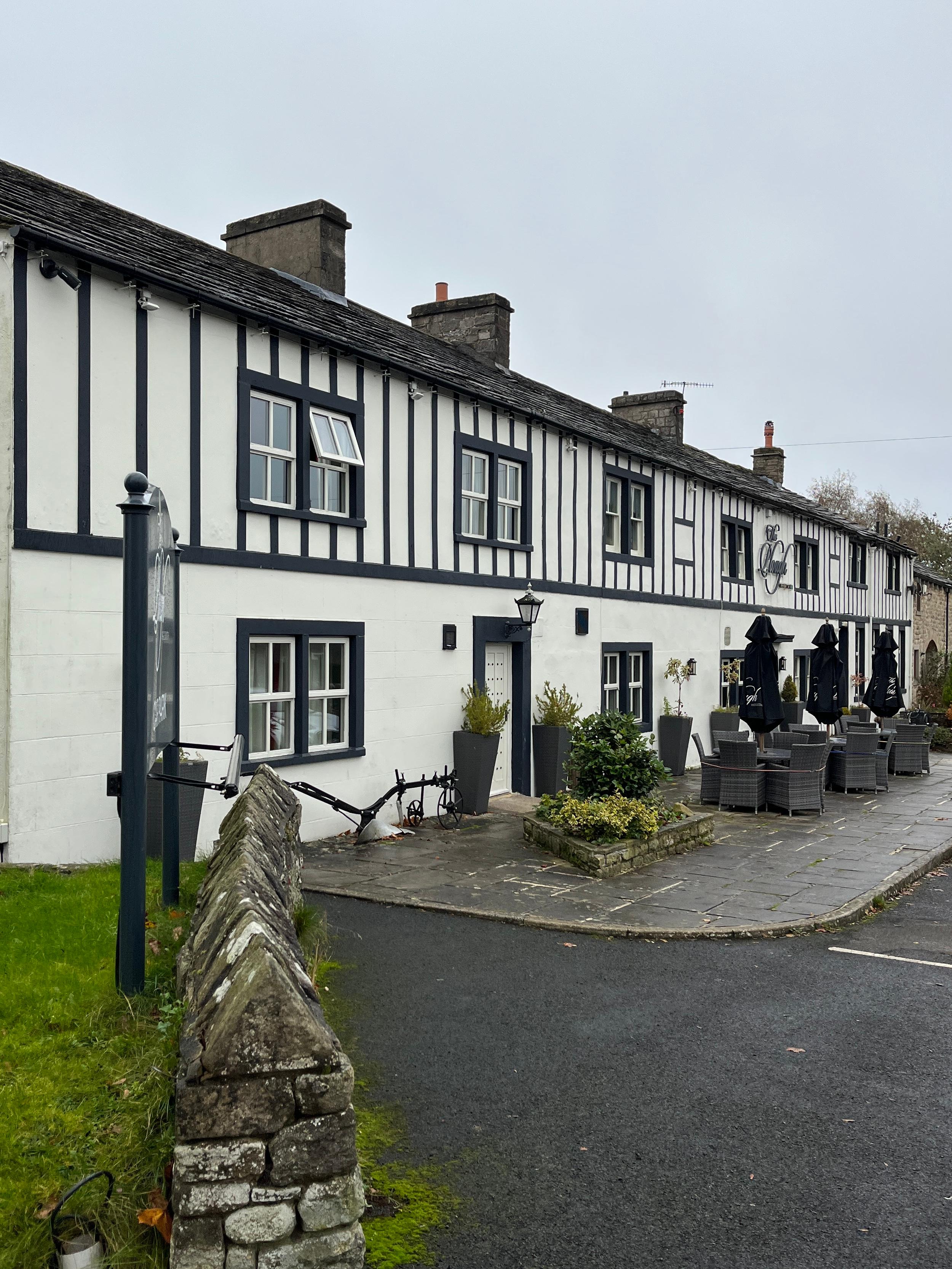 Exterior on a damp autumn day