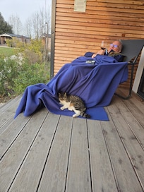 Cece and Steve enjoying a peaceful time.