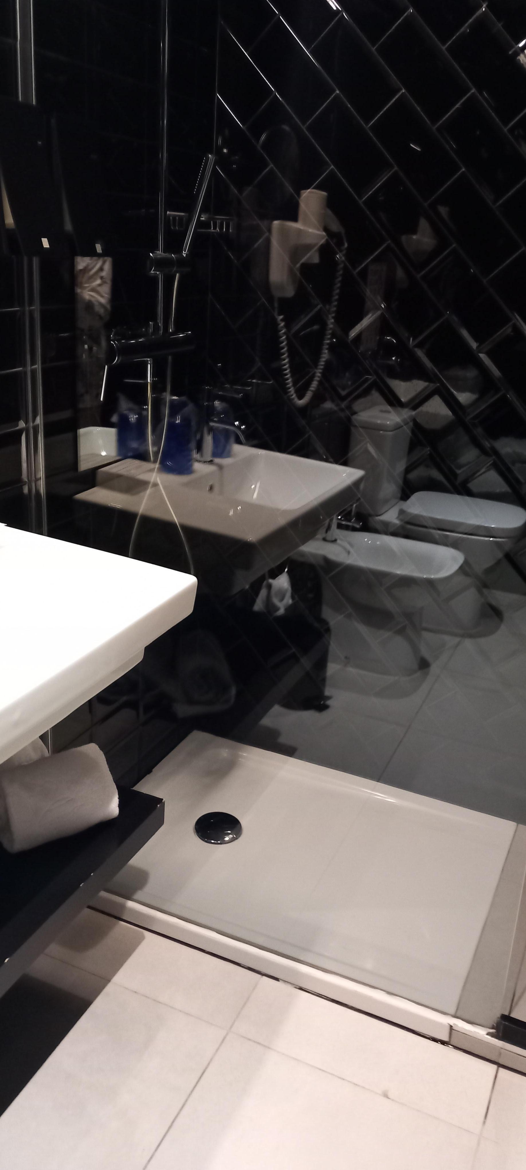 Eine riesige Dusche