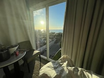 Vista maravilhosa do por do sol !