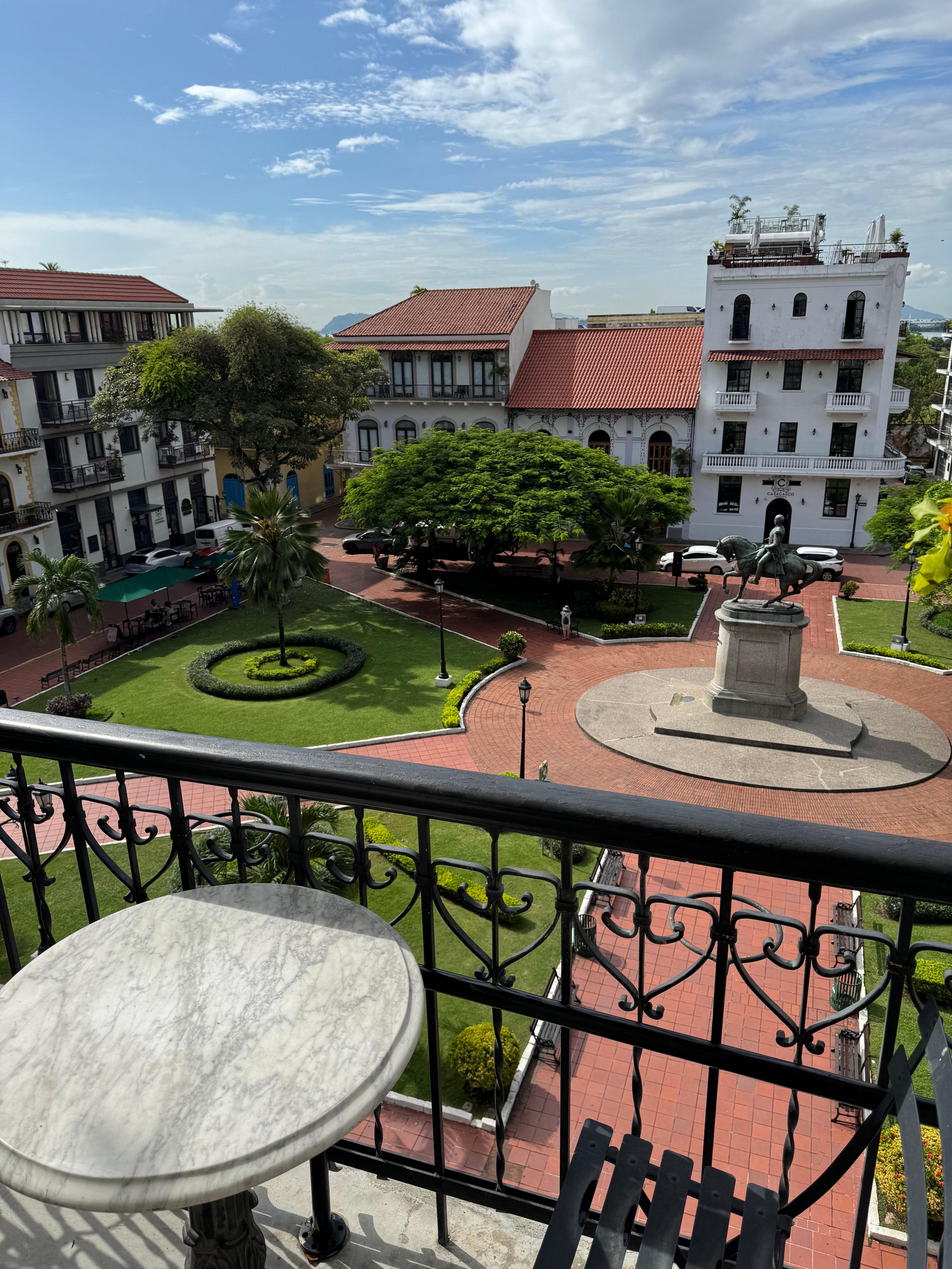 View from 2nd floor room