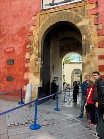 Entrance to palace