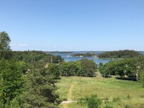 Utsikt från hotellrummet.