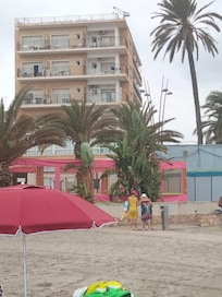 The hotel Lido from the playa